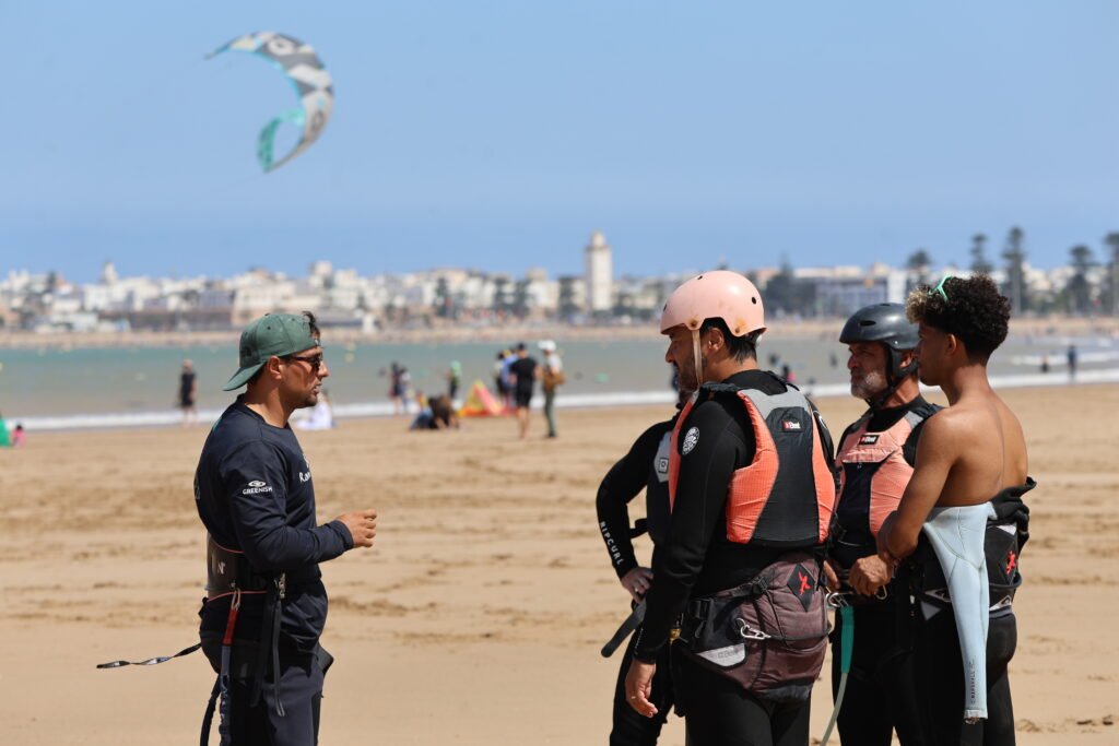 kitesurfing